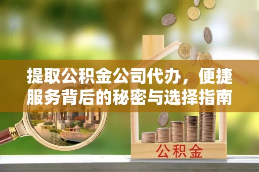 岳普湖提取公积金公司代办，便捷服务背后的秘密与选择指南
