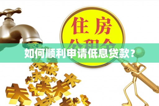 岳普湖如何顺利申请低息贷款？