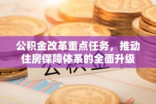 岳普湖公积金改革重点任务，推动住房保障体系的全面升级