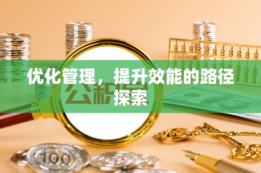 岳普湖优化管理，提升效能的路径探索