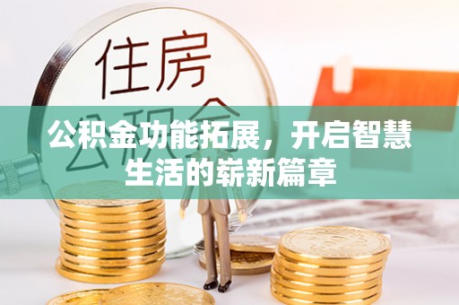 岳普湖公积金功能拓展，开启智慧生活的崭新篇章