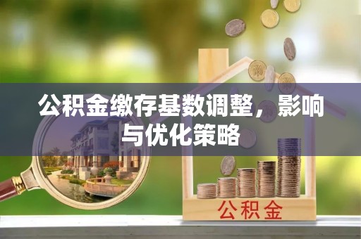 岳普湖公积金缴存基数调整，影响与优化策略