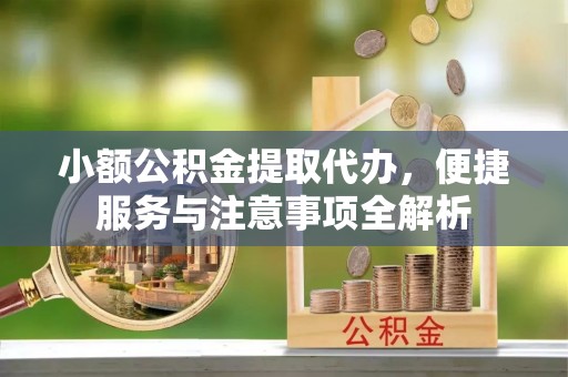 岳普湖小额公积金提取代办，便捷服务与注意事项全解析
