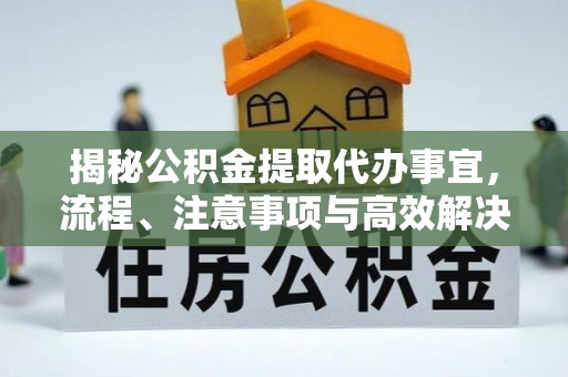 岳普湖揭秘公积金提取代办事宜，流程、注意事项与高效解决方案