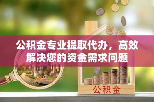 岳普湖公积金专业提取代办，高效解决您的资金需求问题