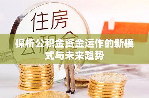 岳普湖探析公积金资金运作的新模式与未来趋势